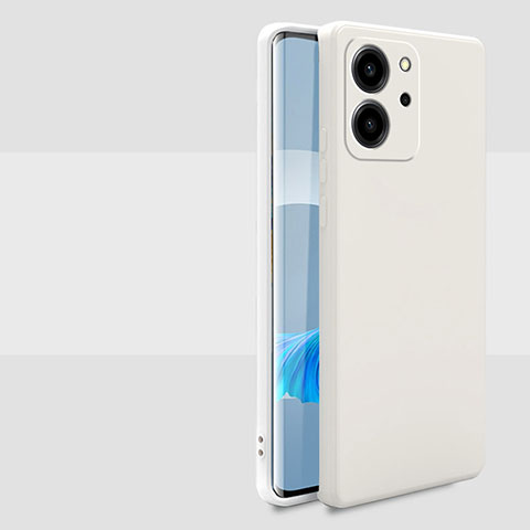 Funda Silicona Ultrafina Goma 360 Grados Carcasa para Huawei Honor 80 SE 5G Blanco