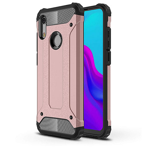 Funda Silicona Ultrafina Goma 360 Grados Carcasa para Huawei Honor 8A Oro Rosa