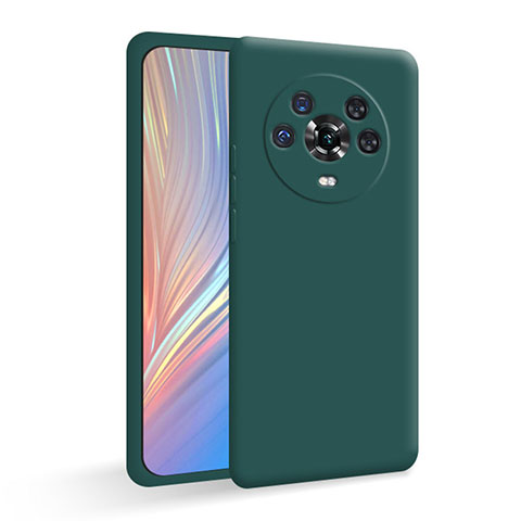 Funda Silicona Ultrafina Goma 360 Grados Carcasa para Huawei Honor Magic4 5G Verde