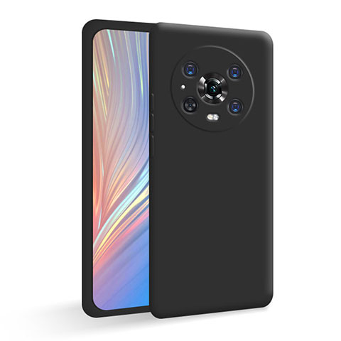 Funda Silicona Ultrafina Goma 360 Grados Carcasa para Huawei Honor Magic4 Pro 5G Negro