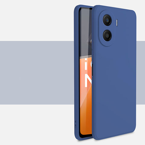 Funda Silicona Ultrafina Goma 360 Grados Carcasa para Huawei Honor X40i 5G Azul