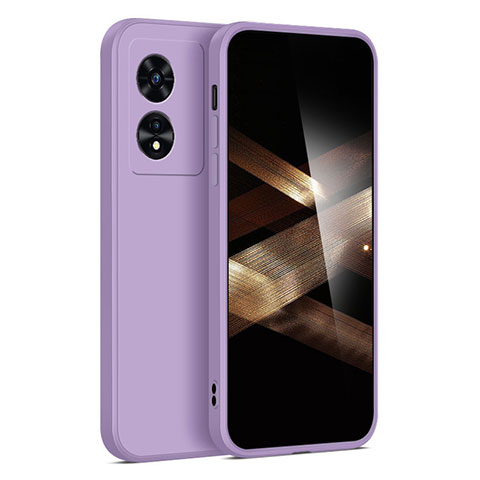 Funda Silicona Ultrafina Goma 360 Grados Carcasa para Huawei Honor X5 Plus Purpura Claro