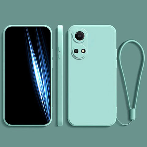 Funda Silicona Ultrafina Goma 360 Grados Carcasa para Huawei Honor X7 Menta Verde