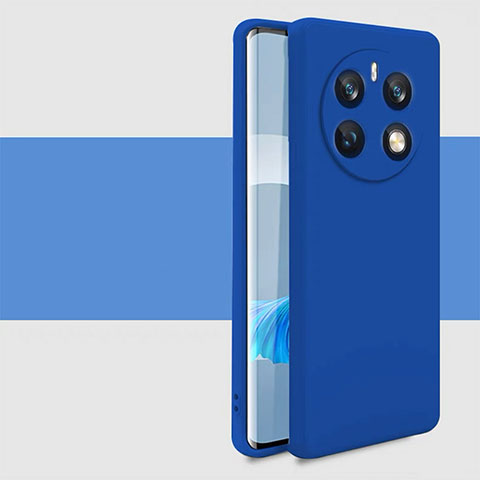 Funda Silicona Ultrafina Goma 360 Grados Carcasa para Huawei Mate 50 Pro Azul