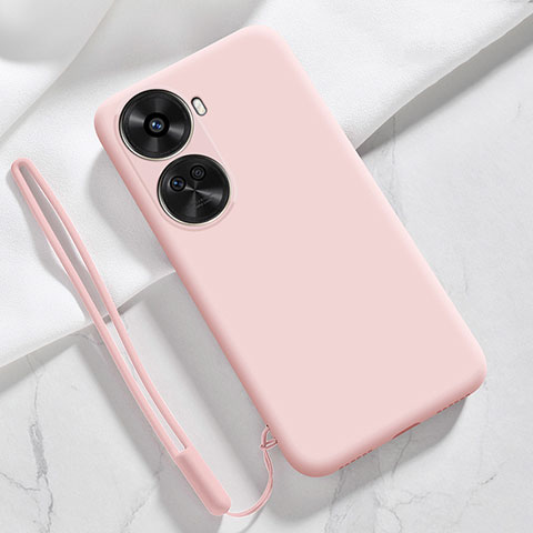 Funda Silicona Ultrafina Goma 360 Grados Carcasa para Huawei Nova 11 SE Rosa