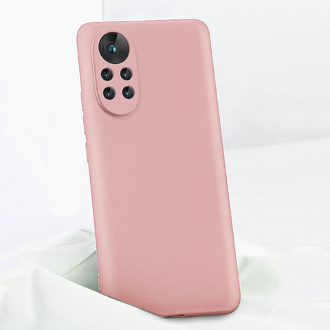 Funda Silicona Ultrafina Goma 360 Grados Carcasa para Huawei Nova 8 5G Rosa