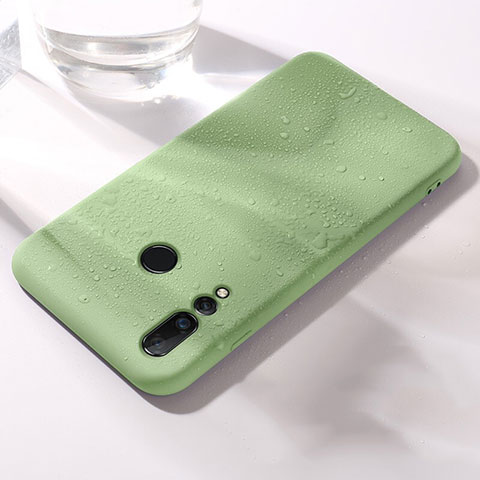 Funda Silicona Ultrafina Goma 360 Grados Carcasa para Huawei P30 Lite XL Verde