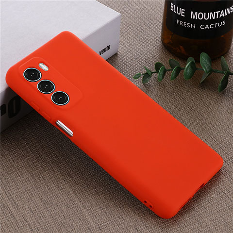 Funda Silicona Ultrafina Goma 360 Grados Carcasa para Motorola Moto Edge S30 5G Rojo