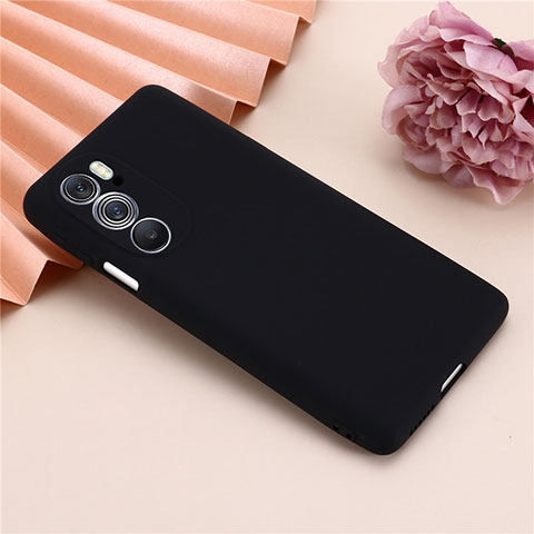 Funda Silicona Ultrafina Goma 360 Grados Carcasa para Motorola Moto Edge X30 5G Negro