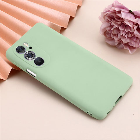 Funda Silicona Ultrafina Goma 360 Grados Carcasa para Motorola Moto Edge X30 5G Verde