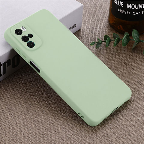 Funda Silicona Ultrafina Goma 360 Grados Carcasa para Motorola Moto G22 Verde