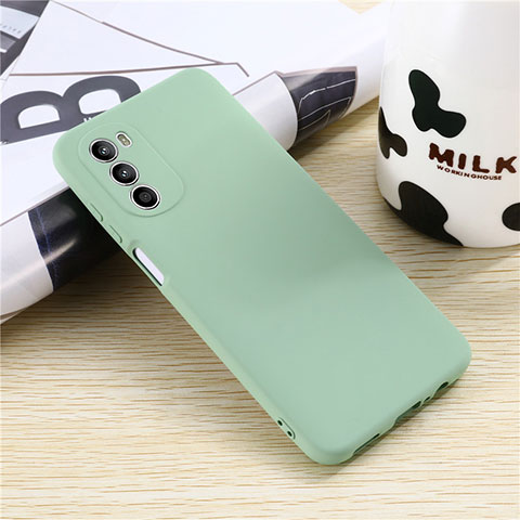 Funda Silicona Ultrafina Goma 360 Grados Carcasa para Motorola MOTO G52 Verde