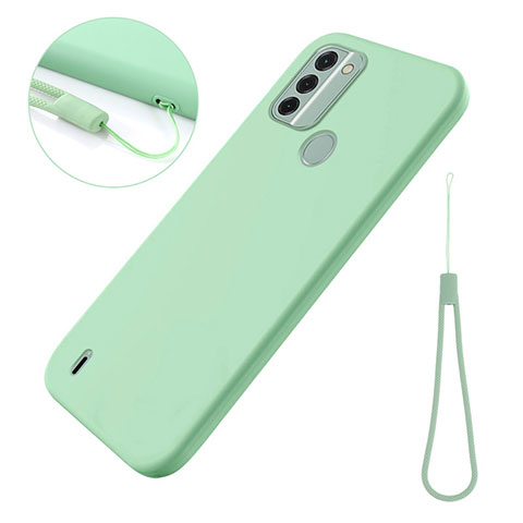 Funda Silicona Ultrafina Goma 360 Grados Carcasa para Nokia C31 Verde