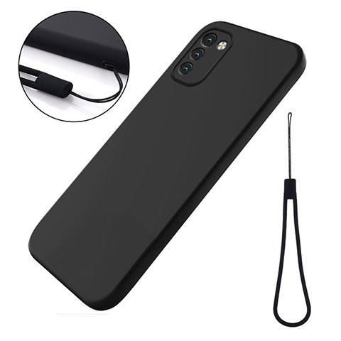 Funda Silicona Ultrafina Goma 360 Grados Carcasa para Nokia G11 Negro