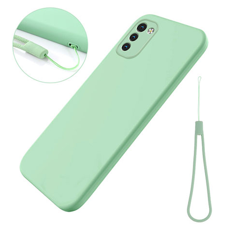 Funda Silicona Ultrafina Goma 360 Grados Carcasa para Nokia G11 Verde