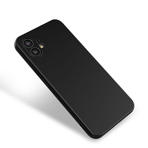 Funda Silicona Ultrafina Goma 360 Grados Carcasa para Nothing Phone 1 Negro