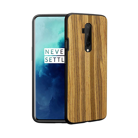 Funda Silicona Ultrafina Goma 360 Grados Carcasa para OnePlus 7T Pro 5G Naranja