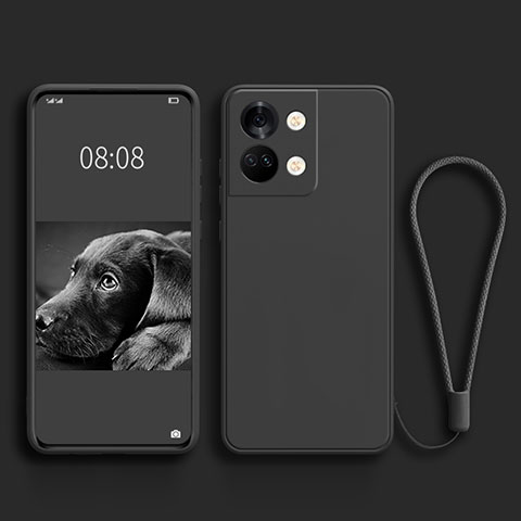 Funda Silicona Ultrafina Goma 360 Grados Carcasa para OnePlus Ace 2V 5G Negro