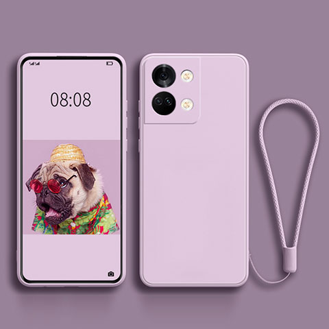 Funda Silicona Ultrafina Goma 360 Grados Carcasa para OnePlus Nord 3 5G Purpura Claro