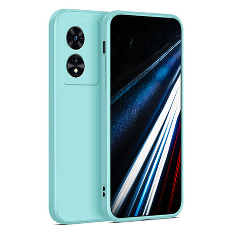 Funda Silicona Ultrafina Goma 360 Grados Carcasa para Oppo A18 Cian