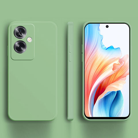 Funda Silicona Ultrafina Goma 360 Grados Carcasa para Oppo A2 5G Menta Verde