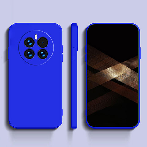 Funda Silicona Ultrafina Goma 360 Grados Carcasa para Oppo A2 Pro 5G Azul Real