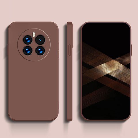 Funda Silicona Ultrafina Goma 360 Grados Carcasa para Oppo A2 Pro 5G Marron