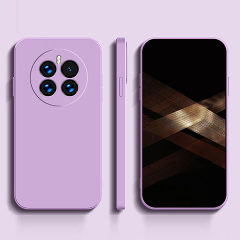 Funda Silicona Ultrafina Goma 360 Grados Carcasa para Oppo A2 Pro 5G Purpura Claro