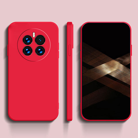 Funda Silicona Ultrafina Goma 360 Grados Carcasa para Oppo A2 Pro 5G Rojo