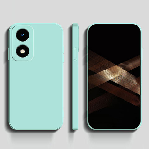 Funda Silicona Ultrafina Goma 360 Grados Carcasa para Oppo A2x 5G Cian