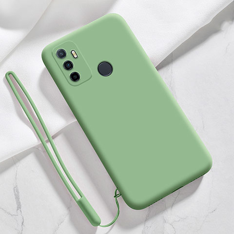 Funda Silicona Ultrafina Goma 360 Grados Carcasa para Oppo A32 Verde