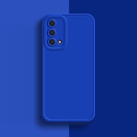 Funda Silicona Ultrafina Goma 360 Grados Carcasa para Oppo A54 5G Azul