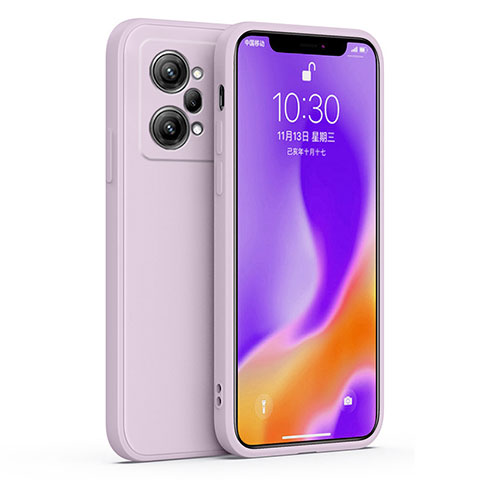 Funda Silicona Ultrafina Goma 360 Grados Carcasa para Oppo K10 Pro 5G Purpura Claro