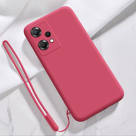 Funda Silicona Ultrafina Goma 360 Grados Carcasa para Oppo K10X 5G Rojo