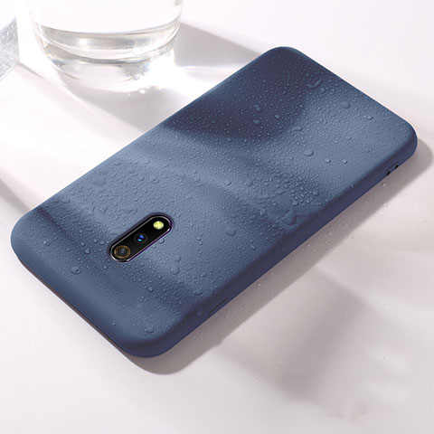 Funda Silicona Ultrafina Goma 360 Grados Carcasa para Oppo K3 Azul