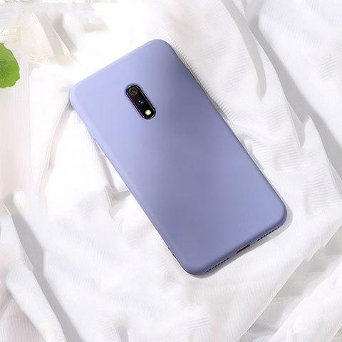 Funda Silicona Ultrafina Goma 360 Grados Carcasa para Oppo K3 Morado