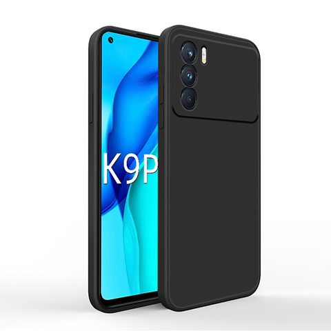 Funda Silicona Ultrafina Goma 360 Grados Carcasa para Oppo K9 Pro 5G Negro