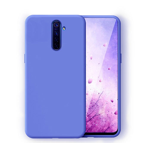 Funda Silicona Ultrafina Goma 360 Grados Carcasa para Oppo Reno Ace Azul