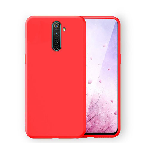 Funda Silicona Ultrafina Goma 360 Grados Carcasa para Oppo Reno Ace Rojo