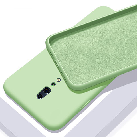 Funda Silicona Ultrafina Goma 360 Grados Carcasa para Oppo Reno Z Verde