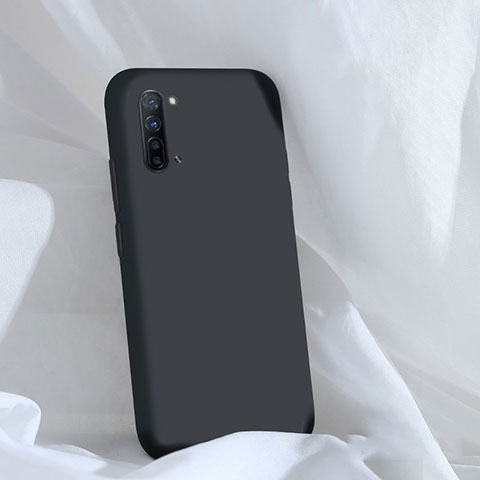 Funda Silicona Ultrafina Goma 360 Grados Carcasa para Oppo Reno3 Negro