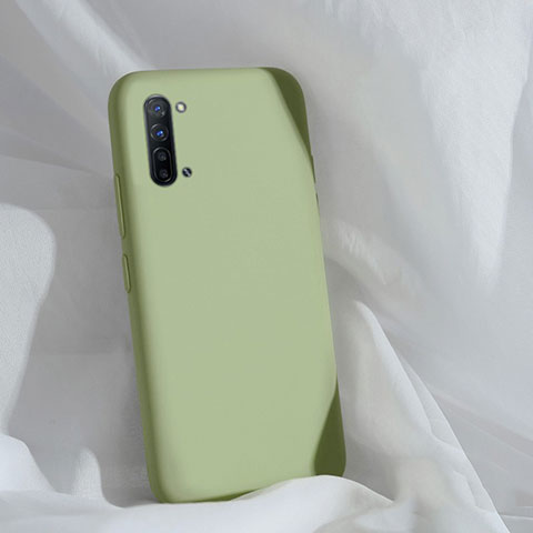 Funda Silicona Ultrafina Goma 360 Grados Carcasa para Oppo Reno3 Verde