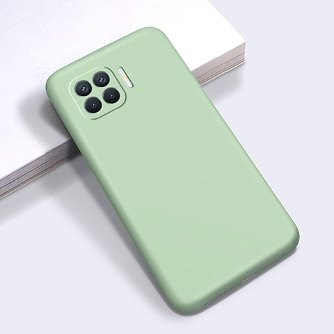 Funda Silicona Ultrafina Goma 360 Grados Carcasa para Oppo Reno4 F Verde