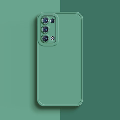 Funda Silicona Ultrafina Goma 360 Grados Carcasa para Oppo Reno6 Pro 5G Menta Verde