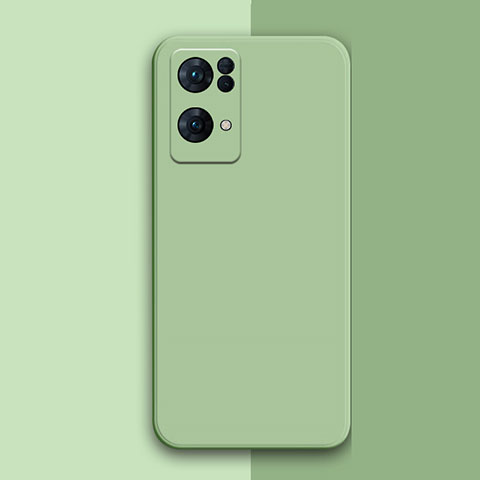 Funda Silicona Ultrafina Goma 360 Grados Carcasa para Oppo Reno7 Pro 5G Menta Verde