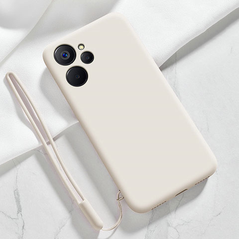 Funda Silicona Ultrafina Goma 360 Grados Carcasa para Realme 10 5G Blanco