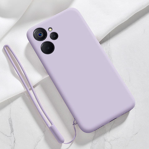 Funda Silicona Ultrafina Goma 360 Grados Carcasa para Realme 10 5G Purpura Claro