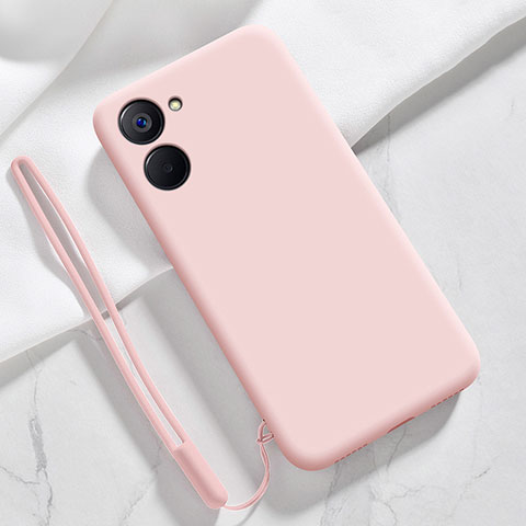 Funda Silicona Ultrafina Goma 360 Grados Carcasa para Realme 10S 5G Rosa