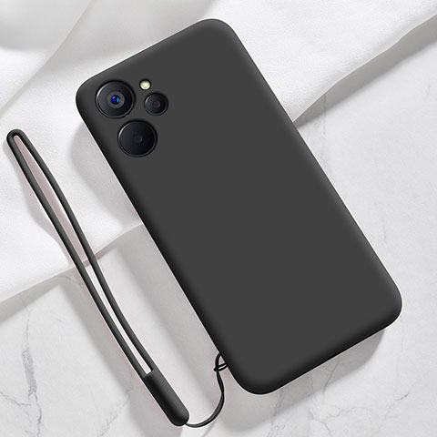 Funda Silicona Ultrafina Goma 360 Grados Carcasa para Realme 9i 5G Negro