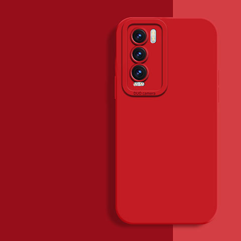 Funda Silicona Ultrafina Goma 360 Grados Carcasa para Realme GT Master Explorer 5G Rojo